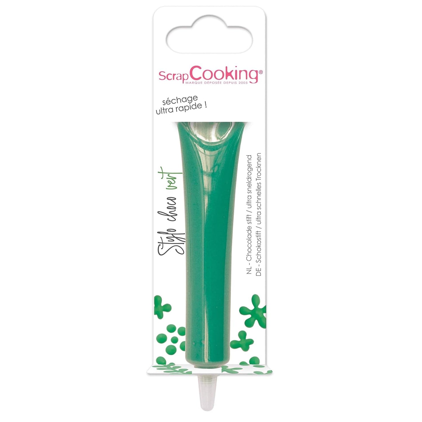 ScrapCooking - matfärg, olika färger, tub för att skriva, 25 gram Sockerpasta Naty Shop Hälsningar Mic