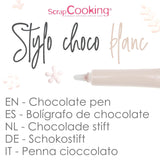 ScrapCooking - matfärg, olika färger, tub för att skriva, 25 gram Naty Shop sockerpasta