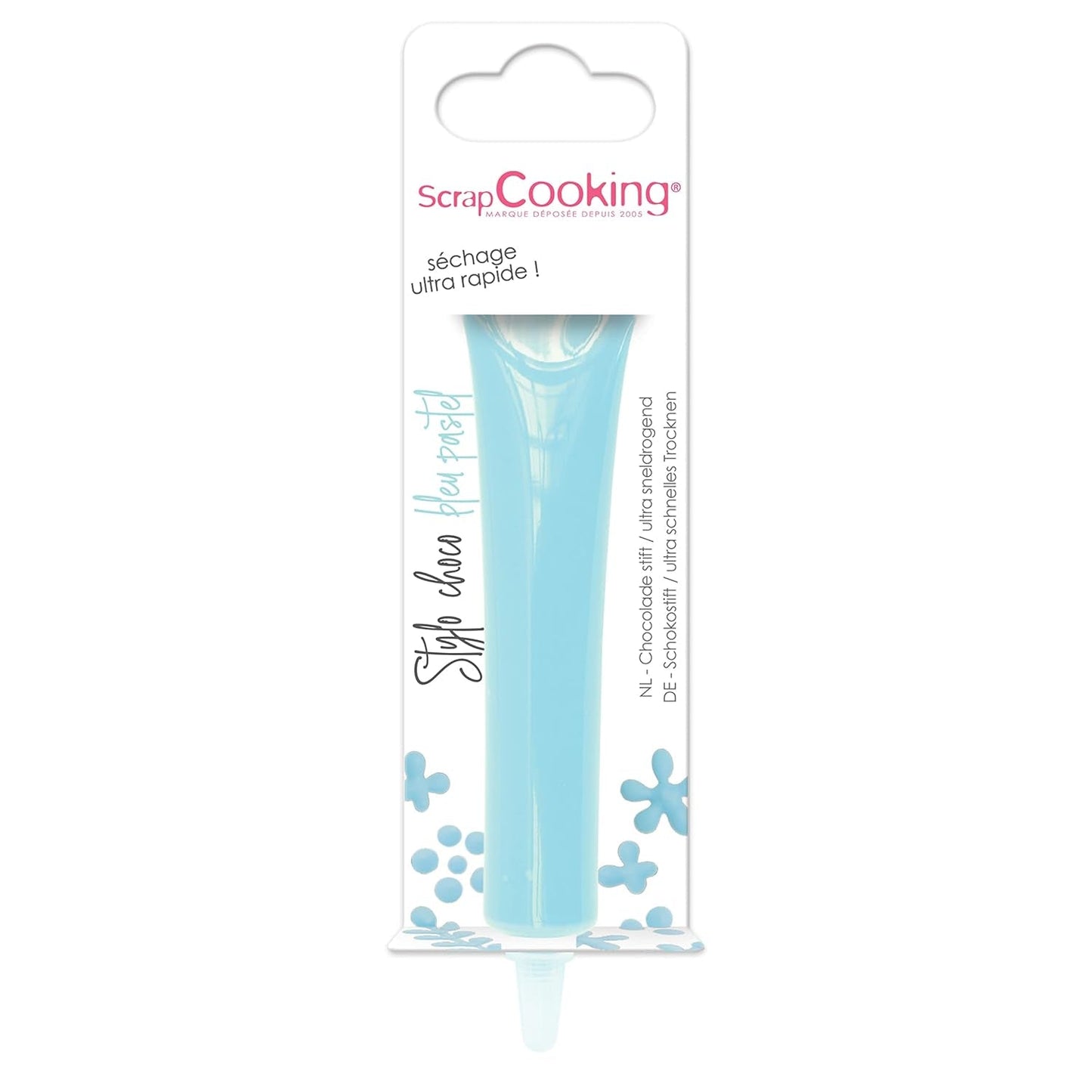 ScrapCooking - matfärg, olika färger, i en tub för att skriva, 25 gram Naty Shop Sockerpasta Liten pastellblå