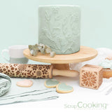 ScrapCooking - Pâte Ã Sucre Vert Sauge 250g - Colorant d'Origine Naturelle - Sans Gluten, Sans Huile de Palme - Pour Gâteaux, Pâtisseries Anniversaire - Vert Pastel - Fabrikie en France - 7621 Sockerpasta Naty Shop
