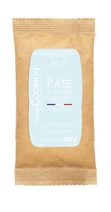 ScrapCooking - Pâte Ã Sucre Vert Sauge 250g - Colorant d'Origine Naturelle - Sans Gluten, Sans Huile de Palme - Pour Gâteaux, Pâtisseries Anniversaire - Vert Pastel - Fabrikie en France - 7621 Sockerpasta Naty Shop Pastellblå