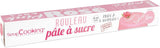ScrapCooking - Rosa fondantrulle â'¬ 36 cm - Rullad svart fondant 430 g - Cake topper fondant topper dekoration för tårtor, bakning, födelsedagar, fester - Rosa - 7264 Sockerpasta Naty Shop Pink