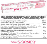 ScrapCooking - Rosa fondantrulle â'¬ 36 cm - Rullad svart fondant 430 g - Cake topper fondant topper dekoration för tårtor, bakning, födelsedagar, fester - Rosa - 7264 Sockerpasta Naty Shop