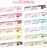 ScrapCooking - Rosa fondantrulle â'¬ 36 cm - Rullad svart fondant 430 g - Cake topper fondant topper dekoration för tårtor, bakning, födelsedagar, fester - Rosa - 7264 Sockerpasta Naty Shop