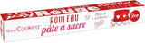 ScrapCooking - Rosa fondantrulle â'¬ 36 cm - Rullad svart fondant 430 g - Cake topper fondant topper dekoration för tårtor, bakning, födelsedagar, fester - Rosa - 7264 Naty Shop Red sugarpaste