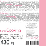 ScrapCooking - Rosa fondantrulle â'¬ 36 cm - Rullad svart fondant 430 g - Cake topper fondant topper dekoration för tårtor, bakning, födelsedagar, fester - Rosa - 7264 Sockerpasta Naty Shop