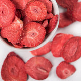 Seba Garden Premium frystorkade jordgubbar, läckra medelhavsjordgubbar, icke-GMO och vegan (100 g) Torkade produkter Min butik