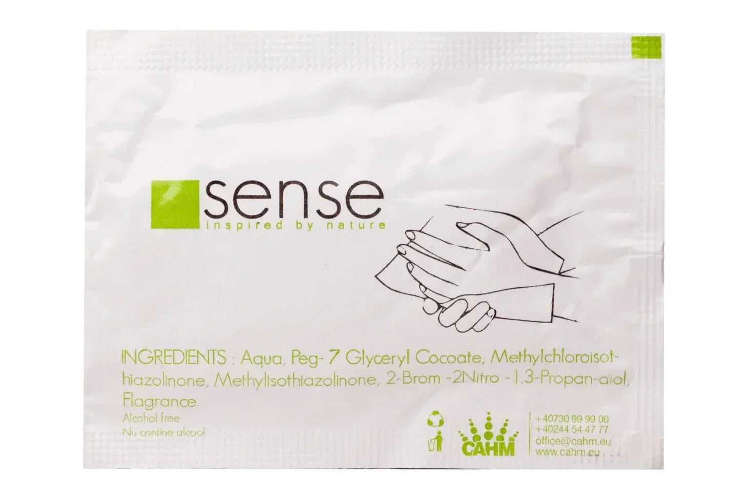 Uppfriskande hotellservett – Sense Cosmetica Hoteliera Naty Shop