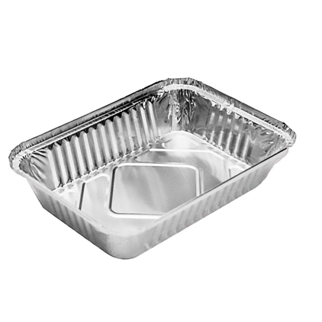 Set med 10 aluminiumgrytor, 750 ml, lock ingår Catering Nati Shop