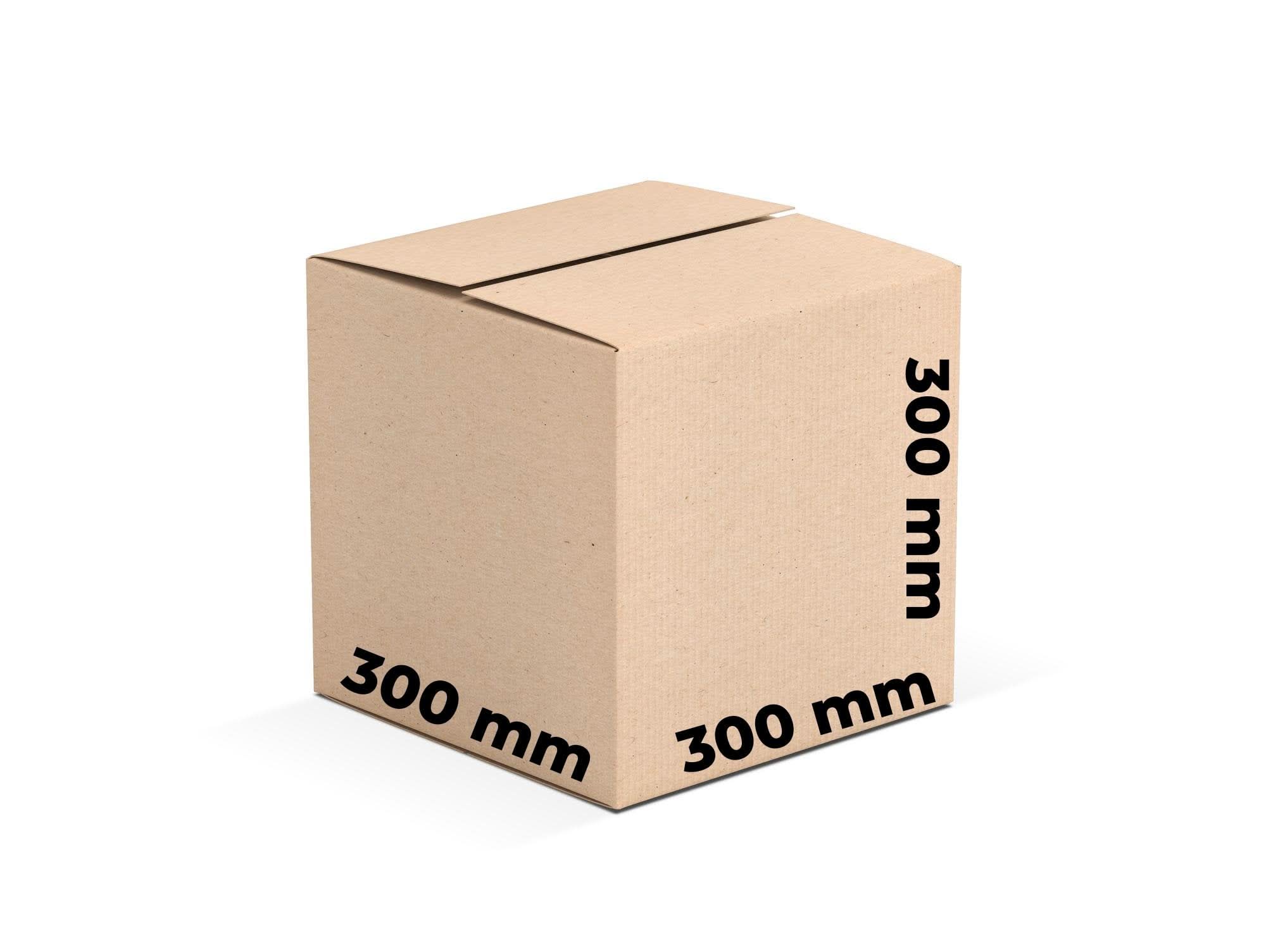 Set med 20 CO3 kartonger, 300 x 300 x 300 förpackningskartonger Nati Shop