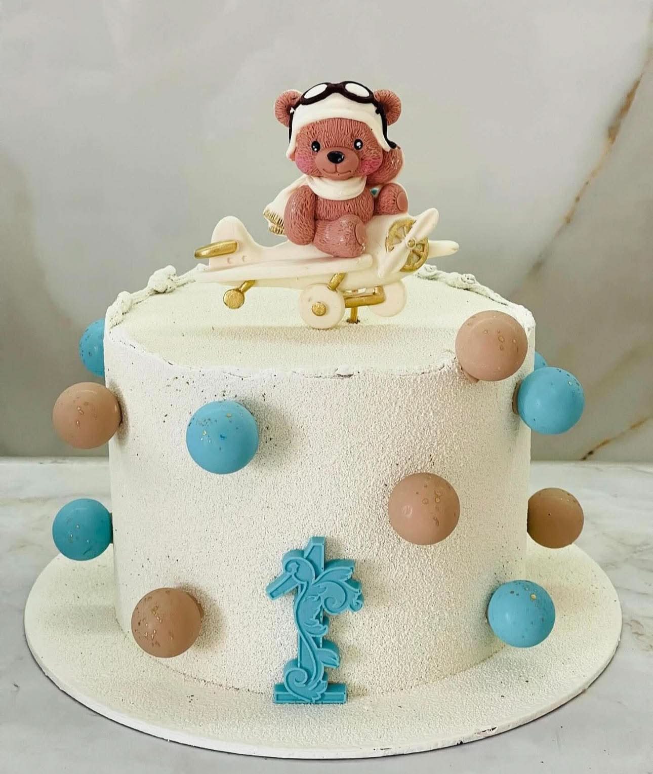 Set med 8 ätbara sockerdekorationer, Ursulet Sugar Paste Decorations Nati Shop
