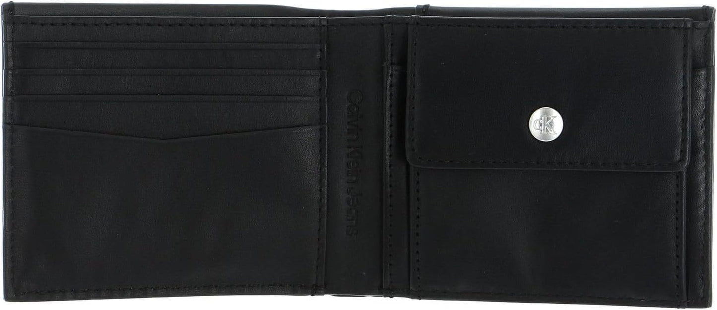 Calvin Klein Jeans Presentset för män Gifting Bifold Wallet & AirPods-fodral, svart (svart), Onesize herrplånbok Naty Shop