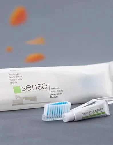 Sense hotel dental set, 100 delar Naty Shop Hotel Cosmetics
