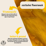 SIVIFOOD torkad mango 1 kg - torkad mango remsor exotisk torkad frukt osvavellad utan tillsatt socker naturlig naturlig vegan rik på vitaminer torkad mango vitaminiserad frukt mellanmål 1000g Dehydrerade produkter Naty Shop