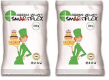 SmartFlex Fondant Green Velvet, 250 g (förpackning med 2) Sugar Paste Naty Shop Standardtitel