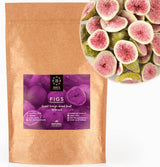 Frystorkade fikon BRIX | Naturliga, torkade fikon 95 g | Great Taste Award för torkad frukt, torkad | Icke-GMO, glutenfri, vegan, undanhållna vitaminer Naty Shop Dehydrerade produkter Standardtitel