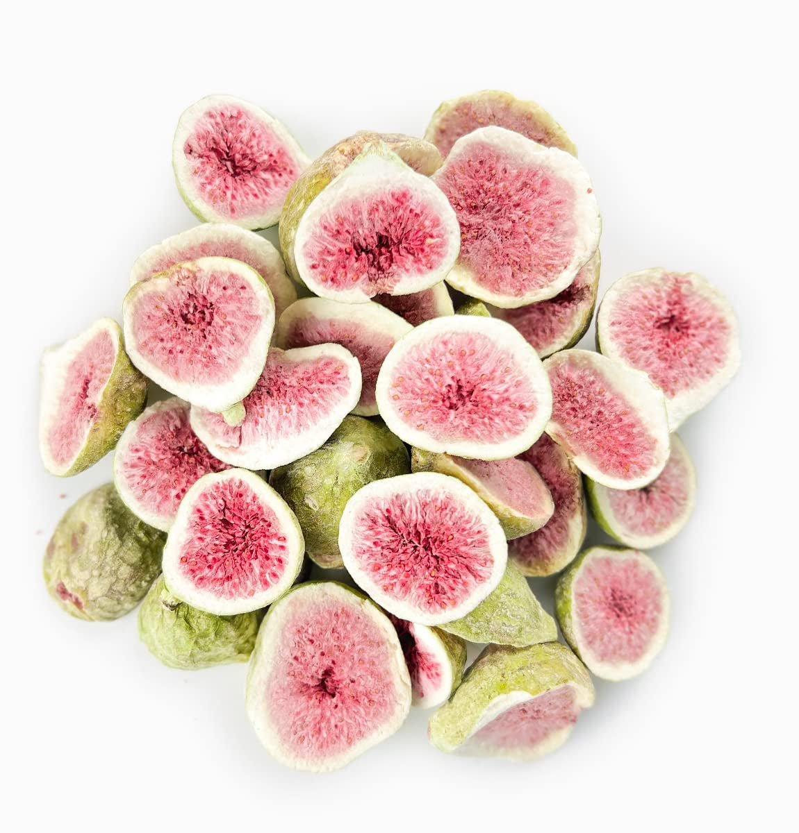 Frystorkade fikon BRIX | Naturliga, torkade fikon 95 g | Great Taste Award för torkad frukt, torkad | Icke-GMO, glutenfria, veganska, undanhållna vitaminer Naty Shop Dehydrerade produkter