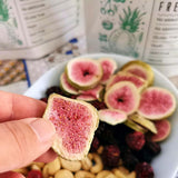 Frystorkade fikon 100 % naturliga torkade fikon | Inget tillsatt socker Hälsosamt frystorkat godis | Frystorkade frukter Frystorkade fikon | ZingyZoo (100g) Naty Shop uttorkade produkter