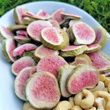 Frystorkade fikon 100 % naturliga torkade fikon | Inget tillsatt socker Hälsosamt frystorkat godis | Frystorkade frukter Frystorkade fikon | ZingyZoo (100g) Naty Shop uttorkade produkter