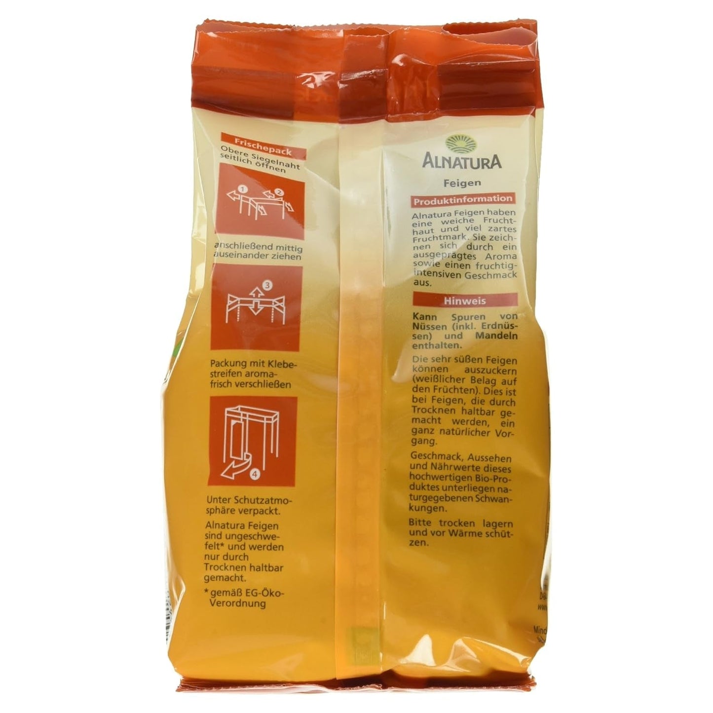 Torkade ekologiska fikon, 250g Naty Shop torkade produkter