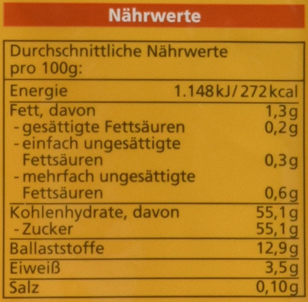 Torkade ekologiska fikon, 250g Naty Shop torkade produkter