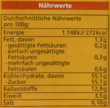 Torkade ekologiska fikon, 250g Naty Shop torkade produkter