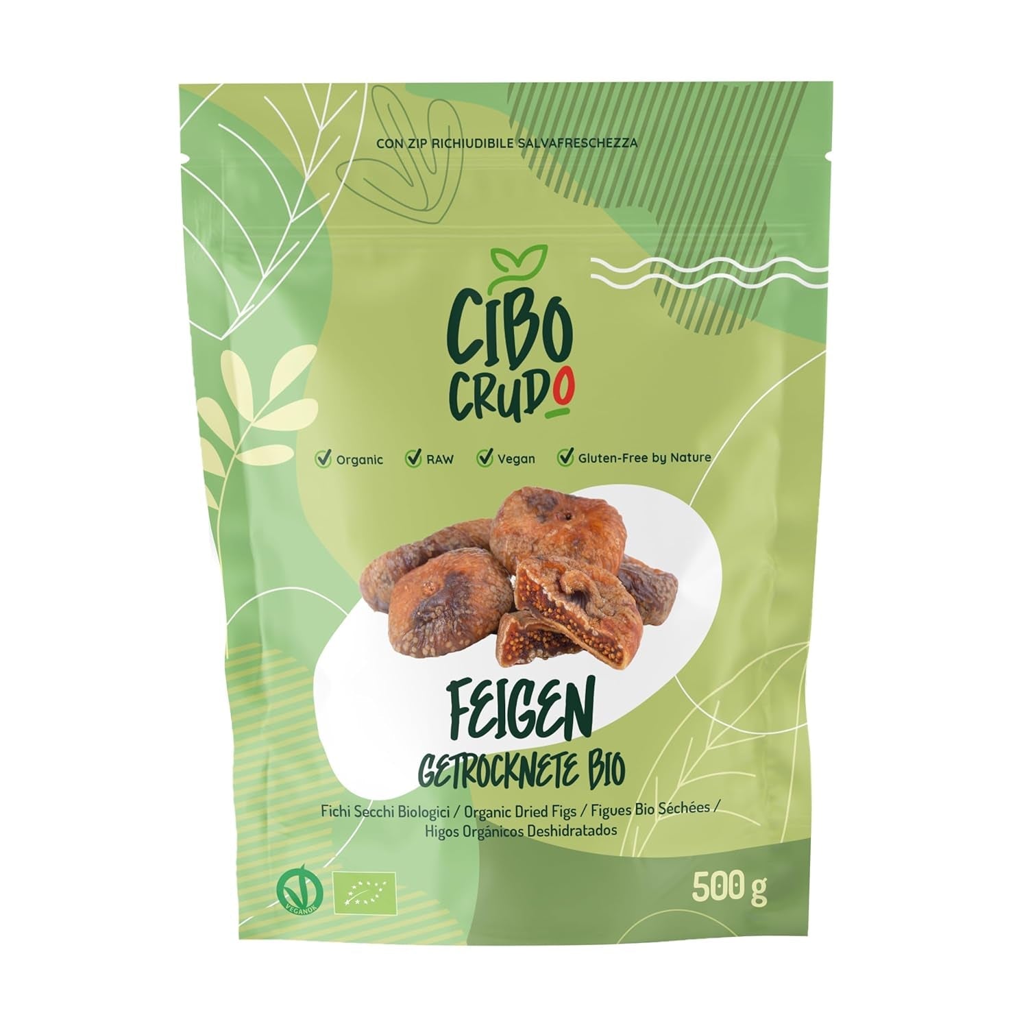 Osötade ekologiska torkade fikon - 250g. Torkade turkiska fikon osötade. Naturprodukt av hög kvalitet. Ekologiska torkade fikon. Naty Shop torkade produkter 500 G (1 paket)