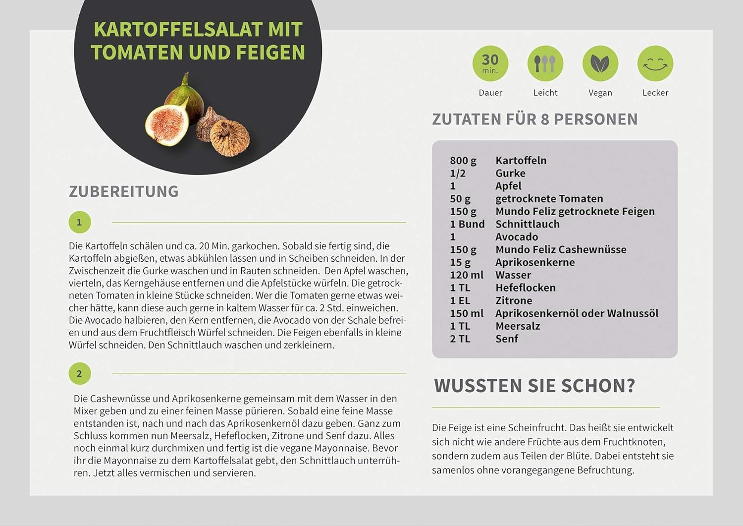 Mundo Feliz torkade fikon från ekologisk odling, 2 x 500 g Naty Shop torkade produkter