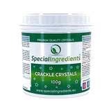 Specialingredienser Crackle Crystals Crackle 500g Högsta kvalitet, icke-GMO, idealisk för kakor, godis och glass Naty Shop Sugar Paste 100G