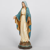 BC Catholic Our Lady of Grace Staty Jungfru Maria Altarfigur Religiös present till mamma Katolsk hemdekorationer 34,3 cm Höjd Handmålad av BuildClassic (Elegant) Naty Shop Statyer & skulpturer