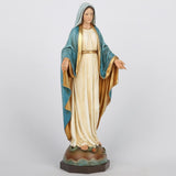 BC Catholic Our Lady of Grace Staty Jungfru Maria Altarfigur Religiös present till mamma Katolsk hemdekorationer 34,3 cm Höjd Handmålad av BuildClassic (Elegant) Naty Shop Statyer & skulpturer