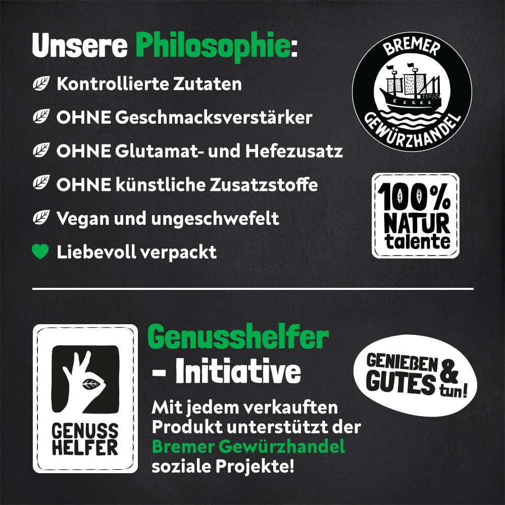 Bremer Gewürzhandel druvor, torkade, osvavelfria och utan tillsatt socker, 1 kg Dehydrerade produkter Naty Shop