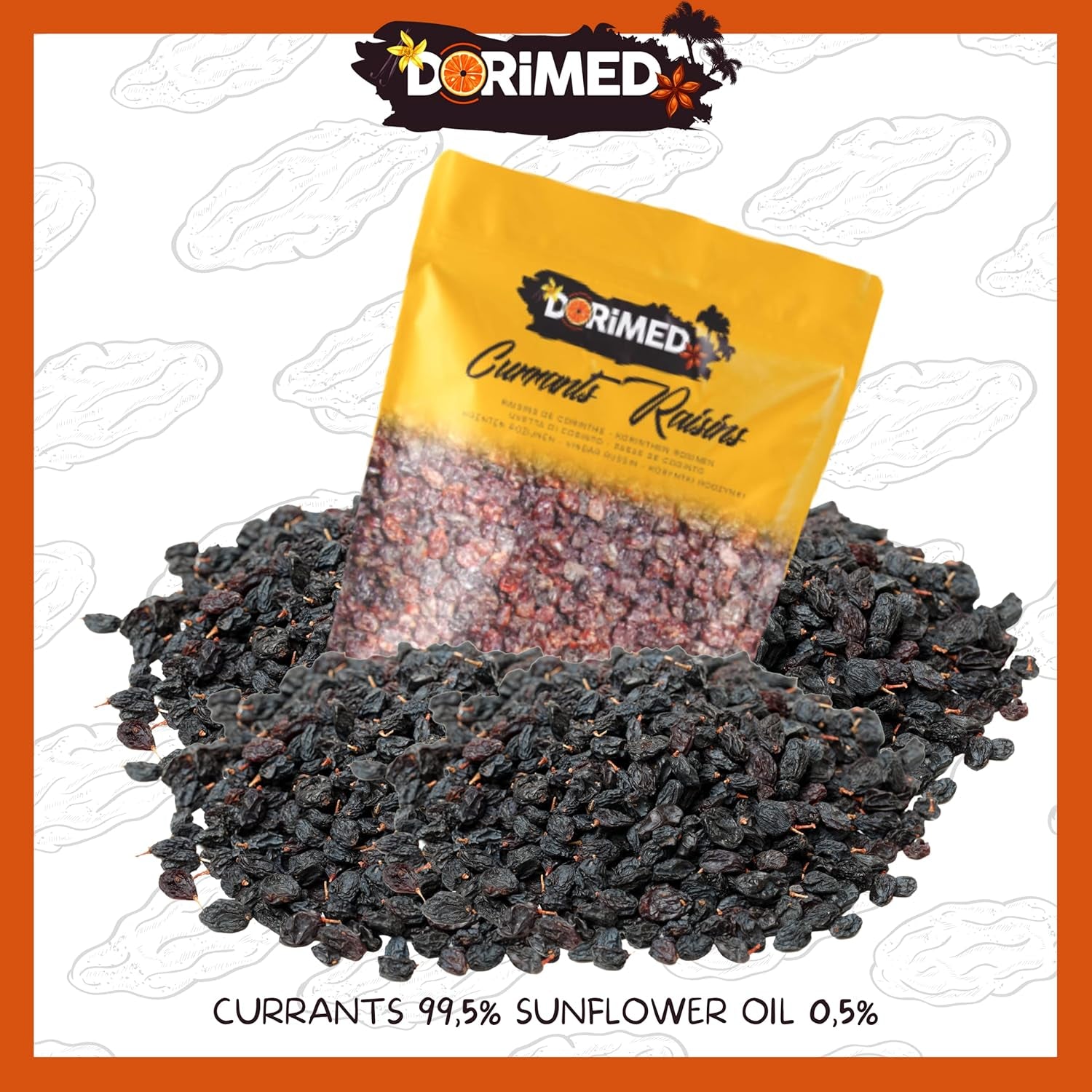 Sultana druvor Vinbär 1 kg I Torkade sultana druvor I Corinthian sultana druvor I Grekiskt ursprung | Söta och söta kärnfria Sultana-druvor | Torkade, torkade eller torkade druvor | Inget socker | Naty Shop uttorkade produkter