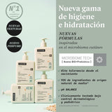 Suavinex, Syndet babyschampo för hud och hår, tvålfritt, 750ml + fuktgivande bodylotion, 750ml, lämpligt för känslig hud och nyfödd, med 90%-93% naturliga ingredienser. Barn - Bad och hudvård Naty Shop