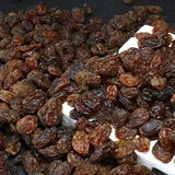 Ekologiska svavelhaltiga sultaner - 500g. Uttorkad och rå. Dehydrerade sultanor utan tillsatt socker för konsumtion som mellanmål eller desserter. Naty Shop uttorkade produkter