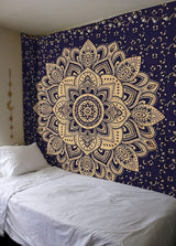 Gobeläng aakriti galleri bomull mandala sängöverdrag Hem - Accessoarer och dekorationer Naty Shop