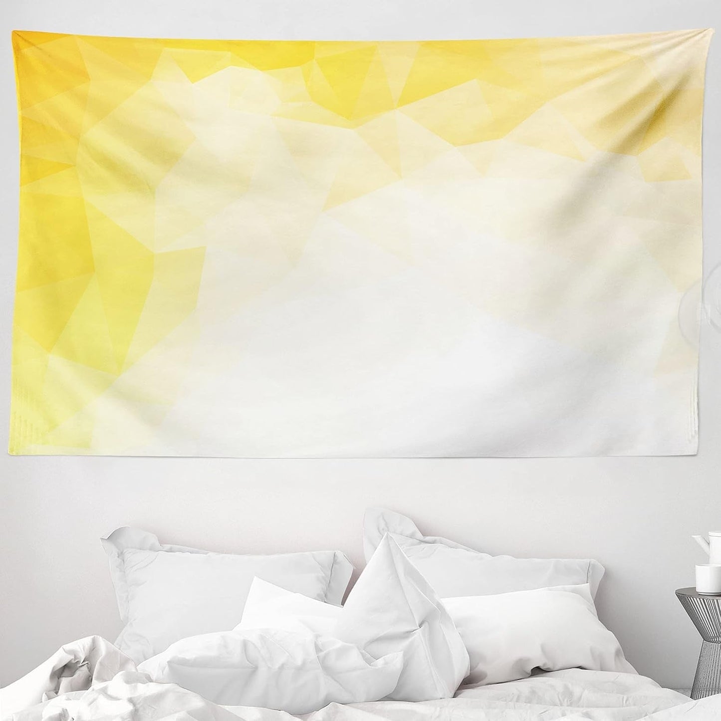 Gobeläng abakuhaus wanderlust djurkarta över världen ritningar Hem - Tillbehör och dekorationer Naty Shop Gul Vit 230L X 140B Cm
