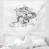Gobeläng abakuhaus wanderlust djurkarta över den tecknade världen - Naty Shop