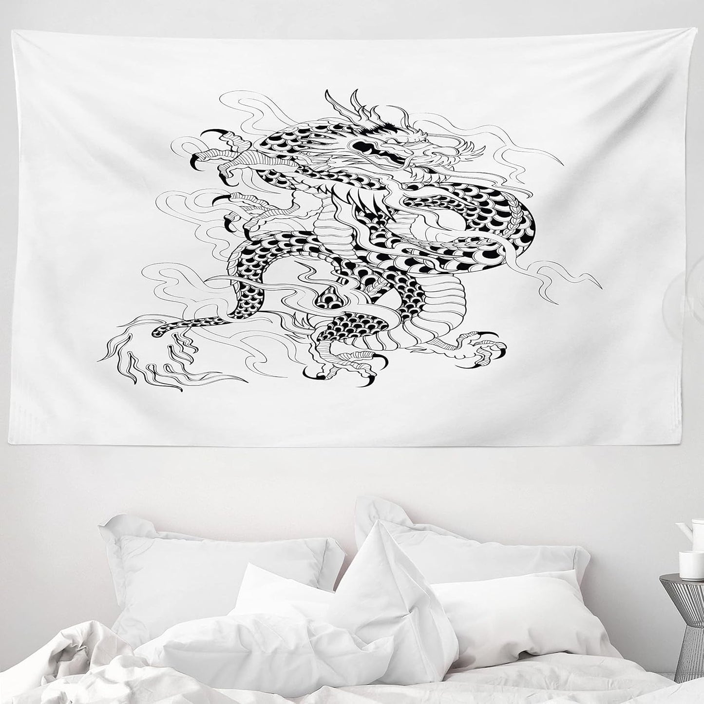 Gobeläng abakuhaus wanderlust djurkarta över den tecknade världen - Naty Shop