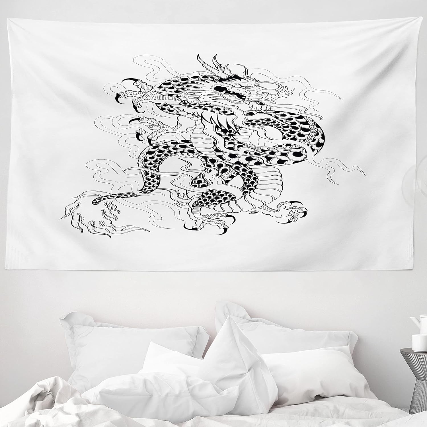 Gobeläng abakuhaus wanderlust djurkarta över den tecknade världen - Naty Shop