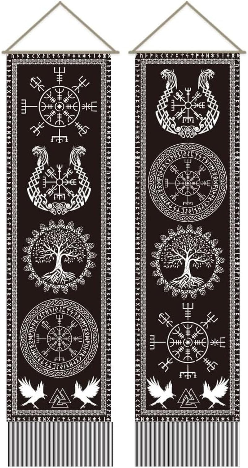 Gobeläng ahandmaker viking symbol livets träd runor Hem - Tillbehör och dekorationer Naty Shop Standardtitel