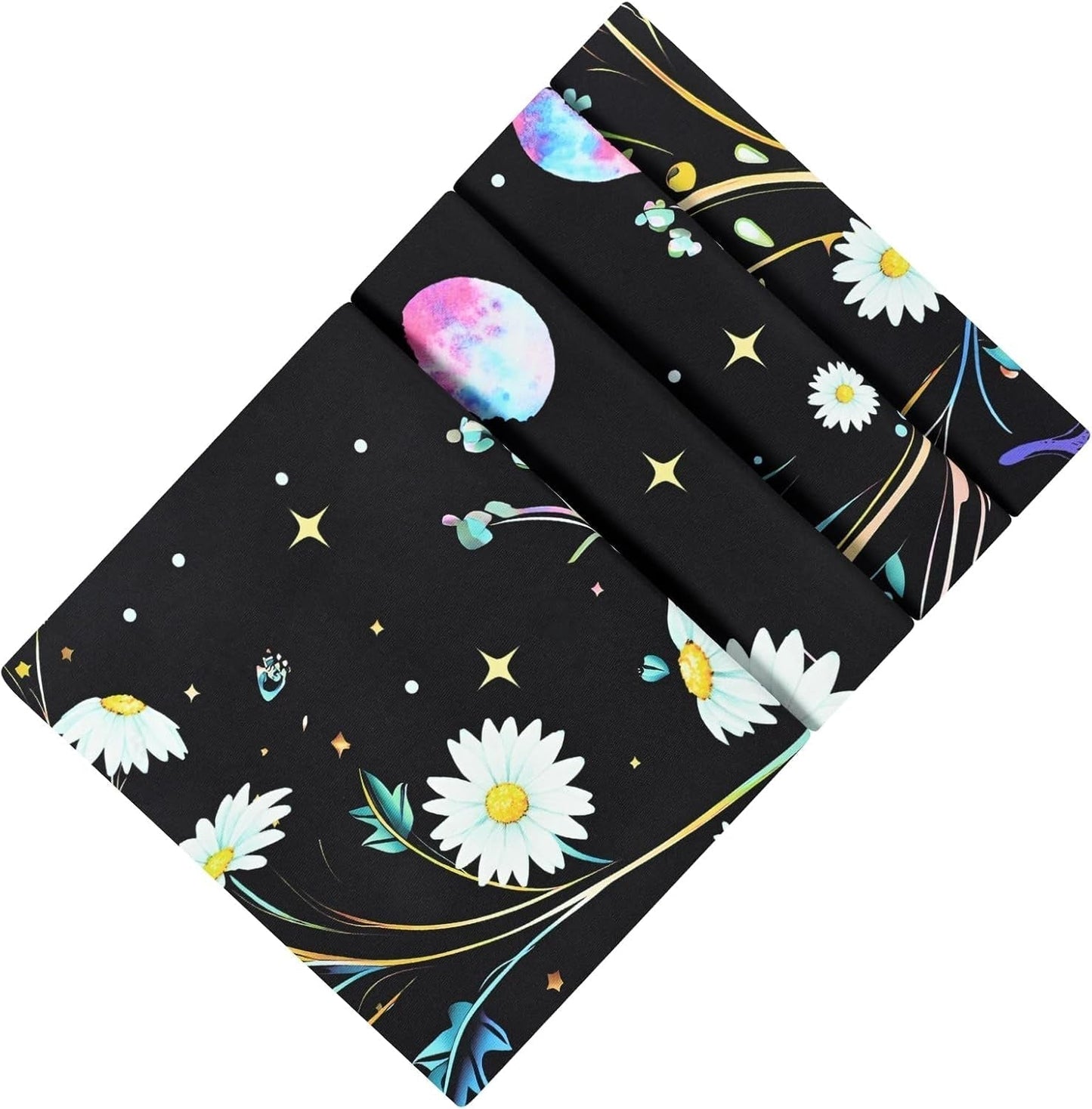 Gobeläng alishomtll fjäril månfas blommig tusensköna svart Hem - Tillbehör och dekorationer Naty Shop