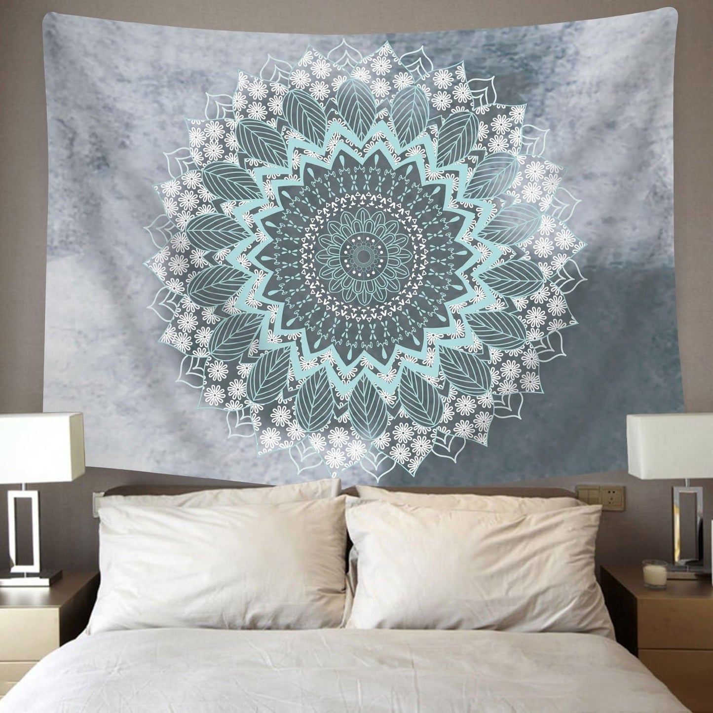 Gobeläng alishomtll indisk mandala yoga hippieduk Hem - Tillbehör och dekorationer Naty Shop
