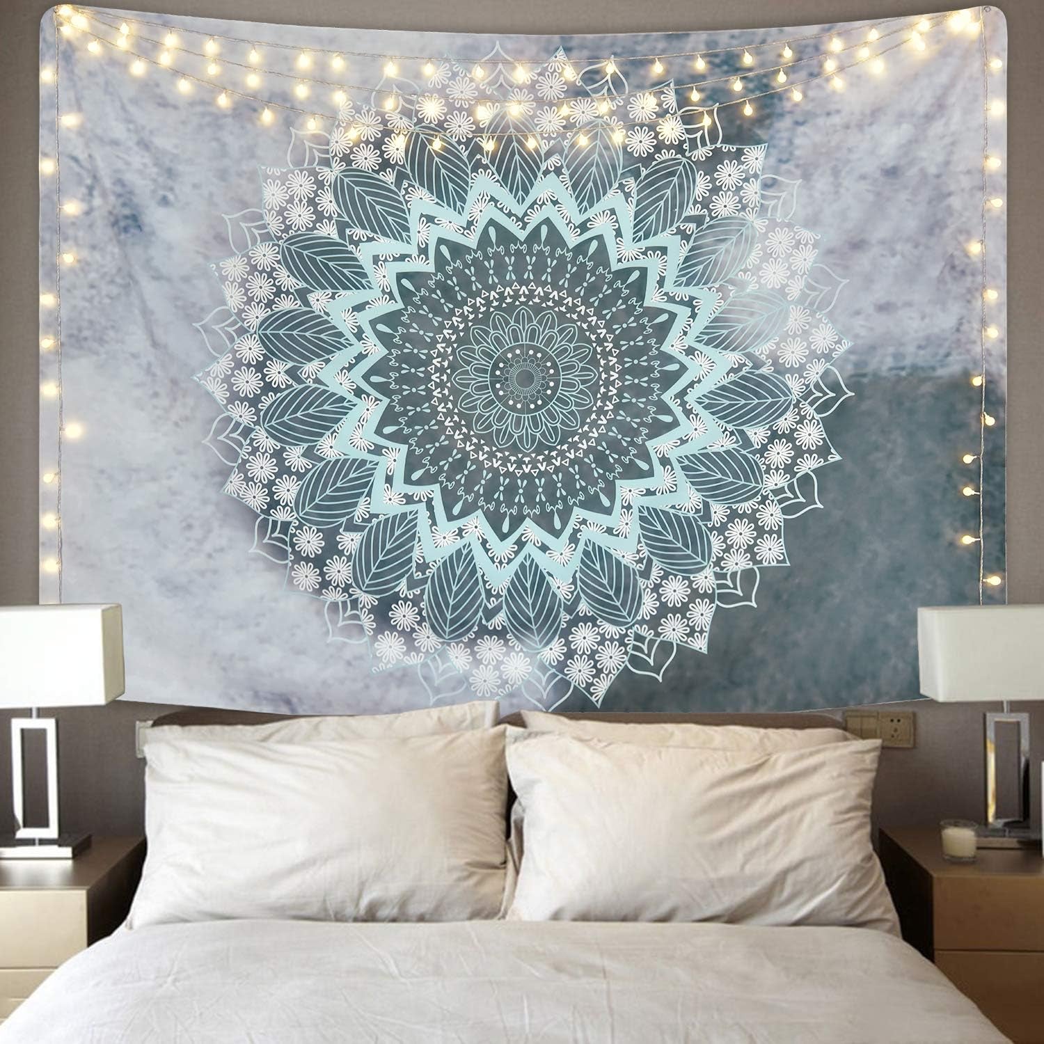 Gobeläng alishomtll indisk mandala yoga hippieduk Hem - Tillbehör och dekorationer Naty Shop