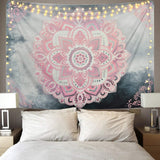 Gobeläng alishomtll mandala Indisk bohemisk canvas Hem - Accessoarer och dekorationer Naty Shop