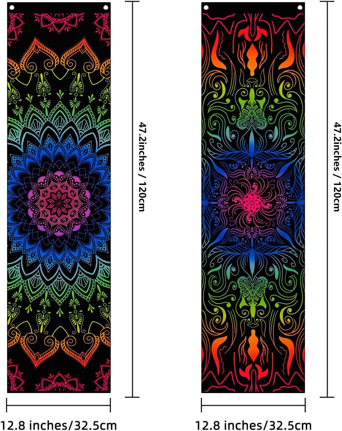 Gobeläng alishomtll pack mandala reaktiv bohemisk vertikal Hem - Tillbehör och dekorationer Naty Shop