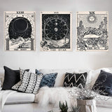 Gobeläng alishomtll tarotuppsättning solmånestjärnor Hem - Tillbehör och dekorationer Naty Shop Tarotset-1