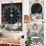 Tapestry alishomtll tarot set sun moon stars Hem - Tillbehör och dekorationer Naty Shop