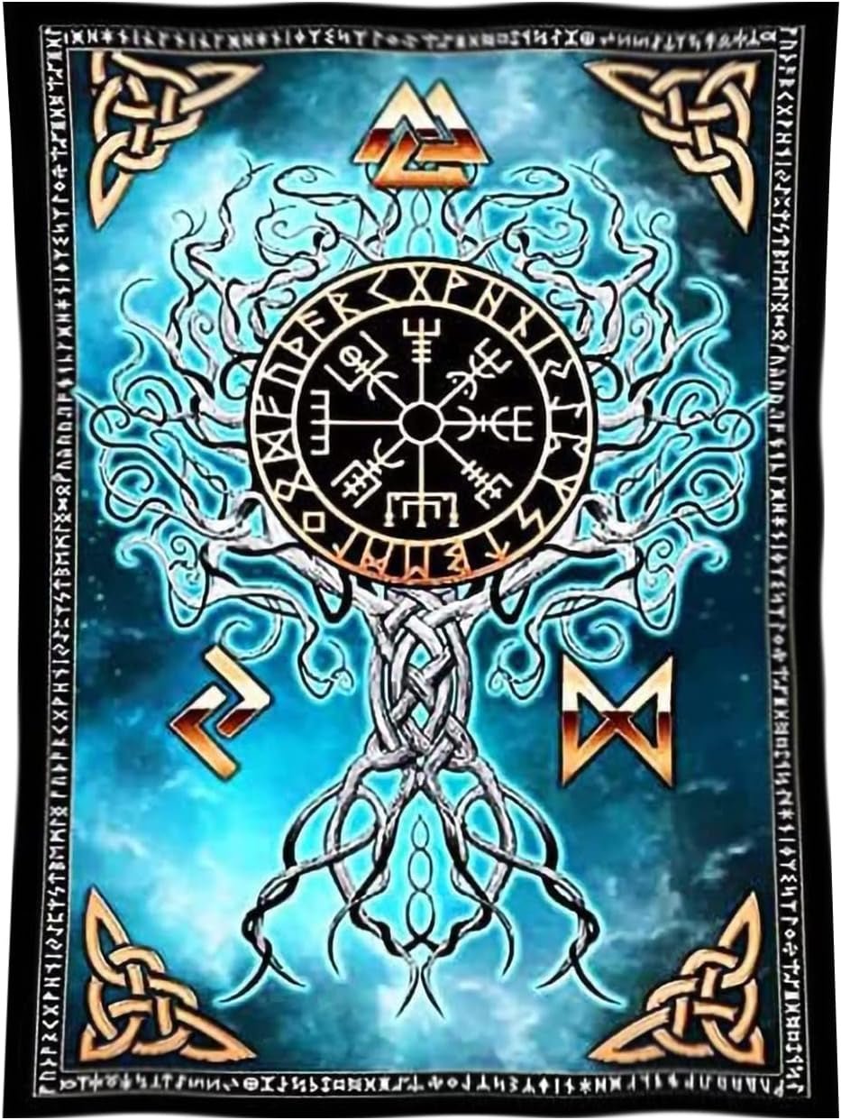 Nordic viking art gobestry viking Hem - Tillbehör och dekorationer Naty Shop Standardtitel