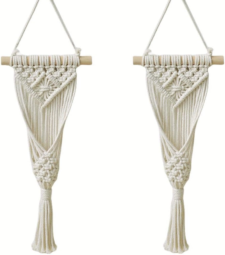 Vävd avoik gobeläng 2st hemma chic väggdekoration Hem - Tillbehör och dekorationer Naty Shop Standardtitel
